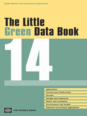 cover image of The Little Green Data Book 2014